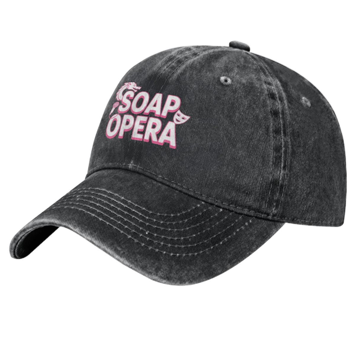 Mahj Cap printed with Soap Opera
